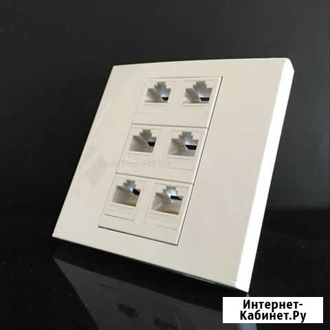 Панель для коммутации 6 x RJ45 Иркутск - изображение 1