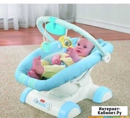 Шезлонг fisher-price мото Брянск - изображение 1