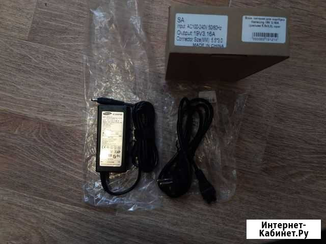 Блок питания для ноутбука samsung 19V/60W/3.16А Чита - изображение 1