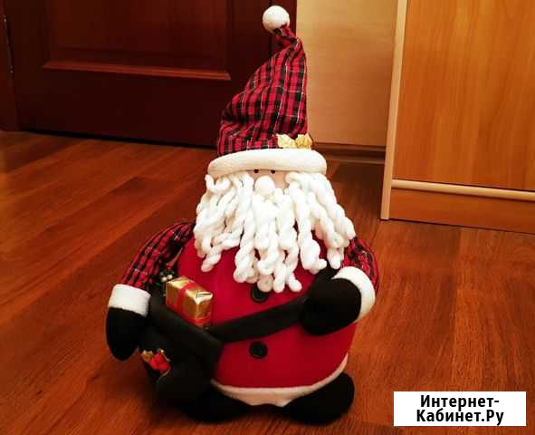Фигурка новогодняя Санта 40см с местом для подарка Белгород - изображение 1