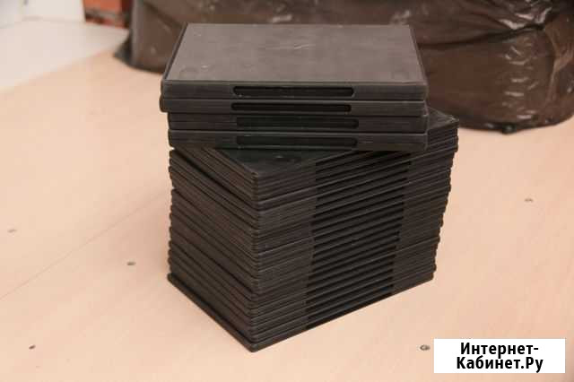 Боксы box CD DVD для дисков черные 25 шт Красноярск - изображение 1