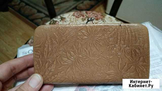 Кожанный кошелек винтаж Муром - изображение 1