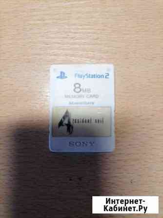 Карта памяти PlayStation 2 Resident evil 4 Междуреченск