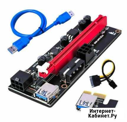 Райзер, разветвитель, PCI, HDD (майнинг) Владимир - изображение 1