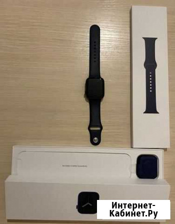 Часы apple watch 6 (синие) Курск - изображение 1