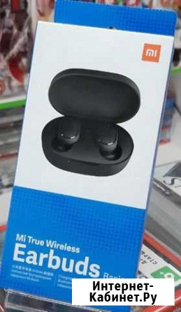Наушники беспроводные Xiaomi Earbuds оригинал Грозный - изображение 1