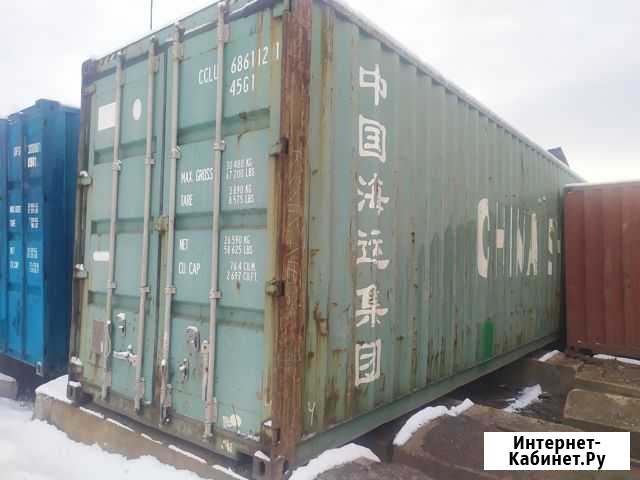 Контейнер Морской 40 футов cclu6861121 в Уфе Уфа - изображение 1