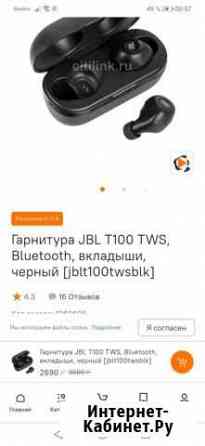 JBL T100 TWS Владимир