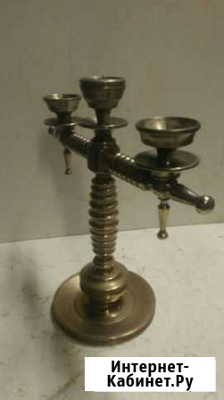 Подсвечник бронза Великий Новгород - изображение 1