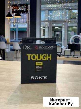 Карта памяти Sony SF-G128T sdxc 128GB Tough UHS-II Махачкала - изображение 1