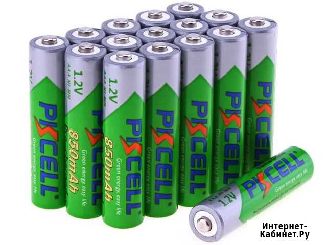 Аккумуляторы Ni-MH pkcell ааа 850мАч 1,2В Ижевск - изображение 1