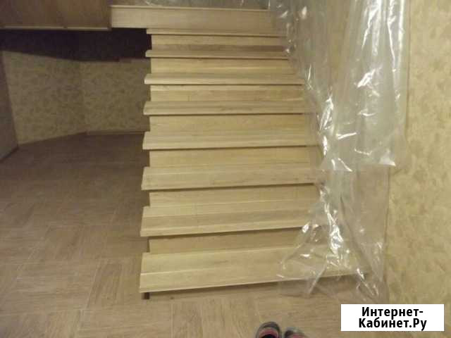 Лестницы дерево, отделка деревом Воронеж - изображение 1