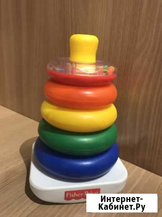 Пирамидка Fisher Price Рязань - изображение 1
