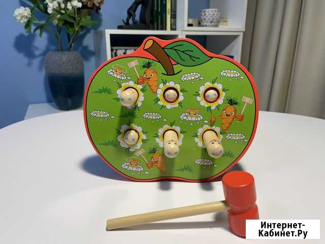 Стучалка «Кроты» в яблоке Воронеж - изображение 1