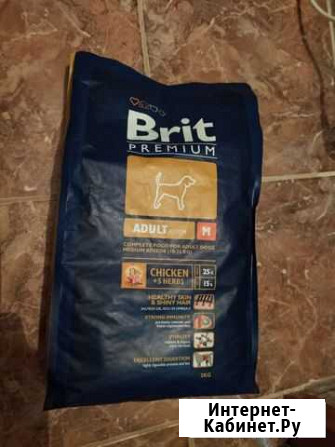 Сухой корм для собак Brit Premium, курица 3 кг (дл Старый Оскол - изображение 1