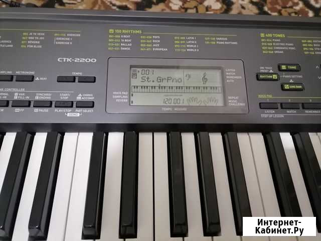 Синтезатор casio ctk 2200 Ишимбай - изображение 1