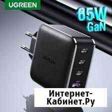 Зарядное устройство Ugreen GaN 65W Грозный