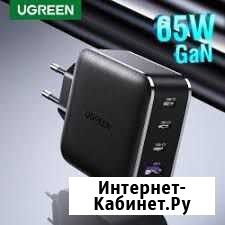 Зарядное устройство Ugreen GaN 65W Грозный - изображение 1