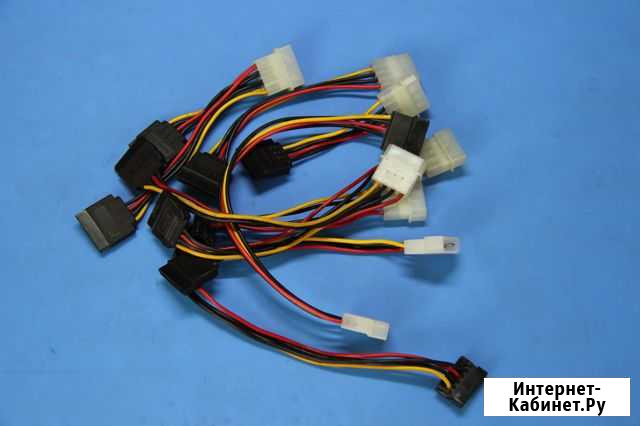 Кабель Провод Переходник Molex SATA Новокузнецк - изображение 1