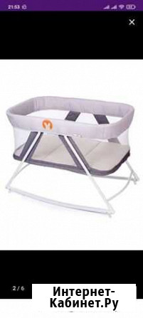 Колыбель-манеж (2-в-1) Babyhit Rocking Crib Тамбов - изображение 1