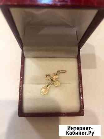 Золотой крест 585 пробы Нижний Новгород