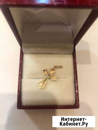 Золотой крест 585 пробы Нижний Новгород - изображение 1