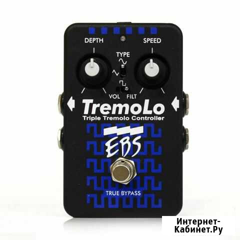EBS triple tremolo педаль для бас гитары (гитары) Нальчик - изображение 1
