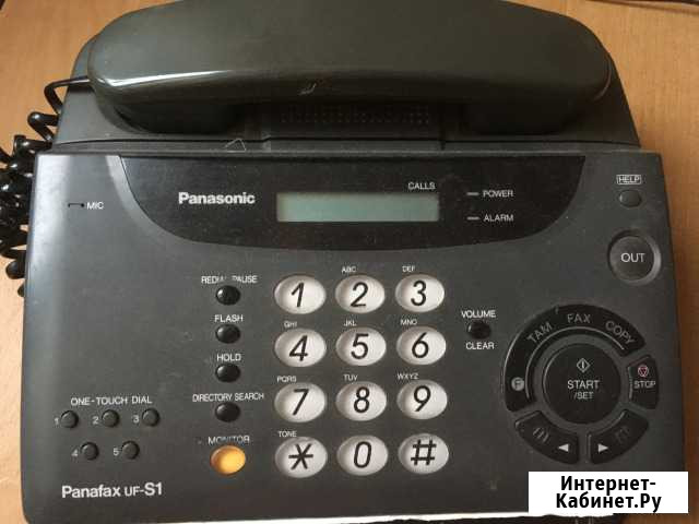 Panasonic телефон-факс Набережные Челны - изображение 1