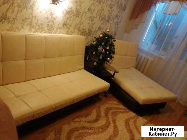 Диван бу с большой кушеткой Сыктывкар - изображение 1