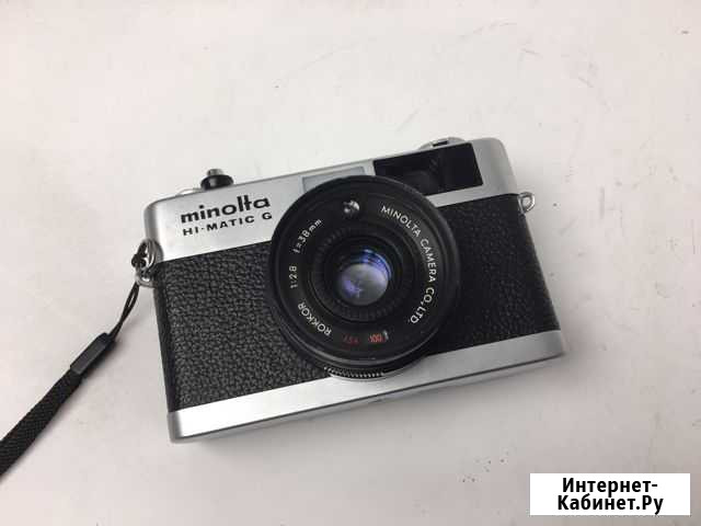 Minolta Hi-Matic G Rokkor 38mm f/2.8 Ростов-на-Дону - изображение 1