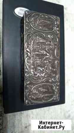 Сигаретница из серебра Краснодар