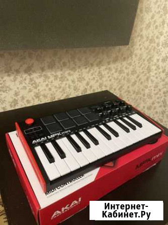 Миди клавиатура akai MPK mini mk3 Тюмень - изображение 1