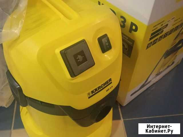 Строительный пылесос karcher WD 3 P новый Белгород - изображение 1