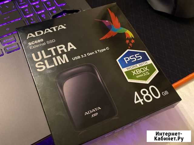 Внешний жесткий adata SC680 Избербаш - изображение 1
