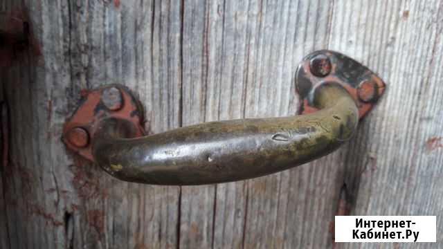 Антикварная дверная ручка и гвозди кованые Владимир - изображение 1