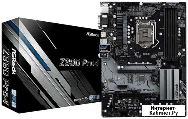 Материнская плата ASRock Z390 PRO4 Грозный - изображение 1