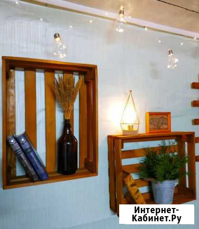Полки из реечных ящиков Ижевск - изображение 1