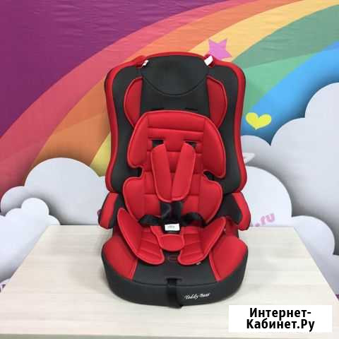 Автокресло 9-36кг LB 513 RF красный Благовещенск - изображение 1