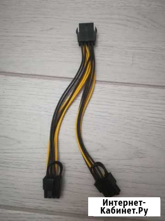 Переходник 8 pin на 2 по 8 pin (6+2) Курск - изображение 1