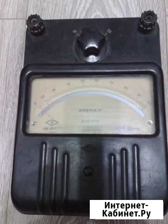 Амперметр Э59 1A-2A 45-55-1500Hz 1962г Нижний Новгород - изображение 1