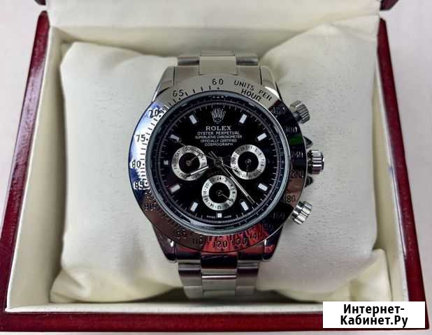 Часы Rolex Cosmograph Daytona Silver Black Обнинск - изображение 1