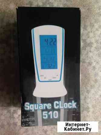 Часы-Будильн-Календарь-Термометр Square Clock 510 Йошкар-Ола