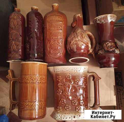 Керамика, кувшин, бутылка, глиняный кувшин Новосибирск - изображение 1