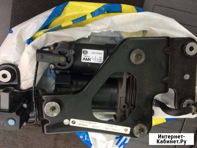 BMW насос пневмо + блок управления Тольятти - изображение 1