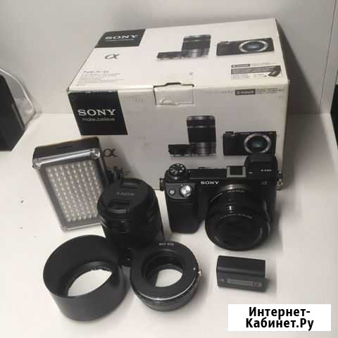 Компактный фотоаппарат Sony NEX 6 Смоленск - изображение 1