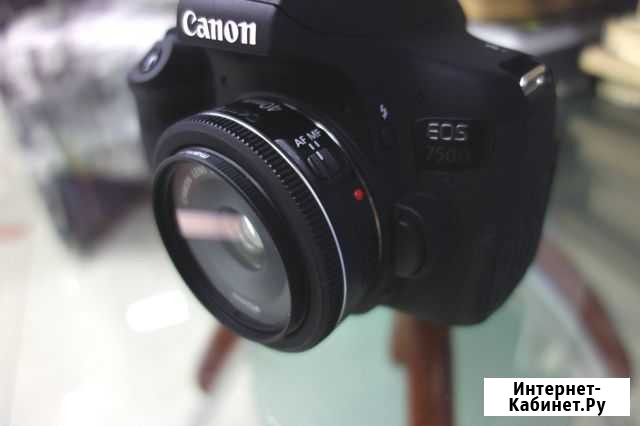 Сanon 750D + Canon EF40mm/2.8 STM(и Аренда) Симферополь - изображение 1