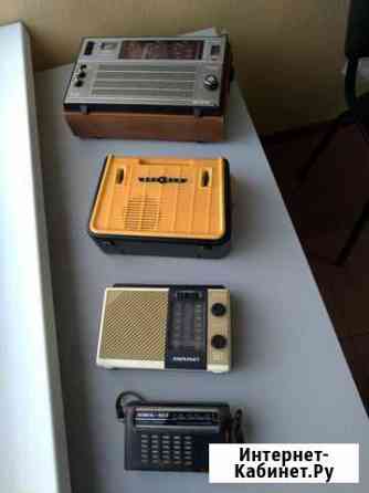 Коллекция приёмников СССР (spidola, selena, альпин Волгоград