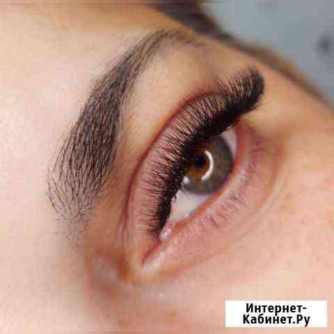Наращивание ресниц, моделирование и окрашивание бр Москва