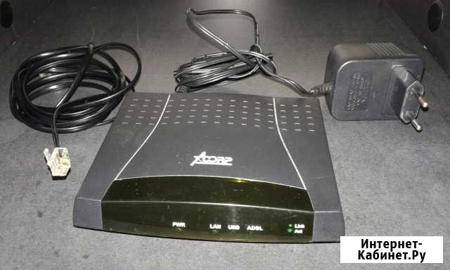 Модем Acorp Sprinter adsl LAN 120M Сургут - изображение 1