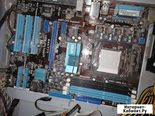 Материнская плата asus m4a77t Сосногорск - изображение 1